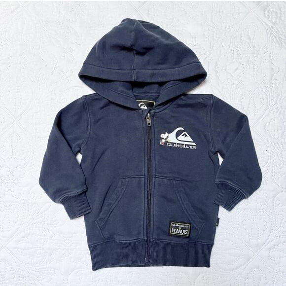 Quiksilver Peanuts Local Legends Hoodie Size 2 - Picture 2 of 5